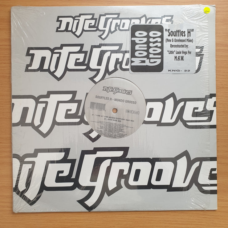 Mondo Grosso – Souffles H -  Vinyl LP Record - Very-Good+ Quality (VG+)