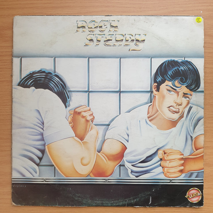 Rock Steady - Orginal Artists - WEA Promo Album (AC/DC, Stomeground, Elvis Costello...)  - Vinyl LP Record - Very-Good+ Quality (VG+)
