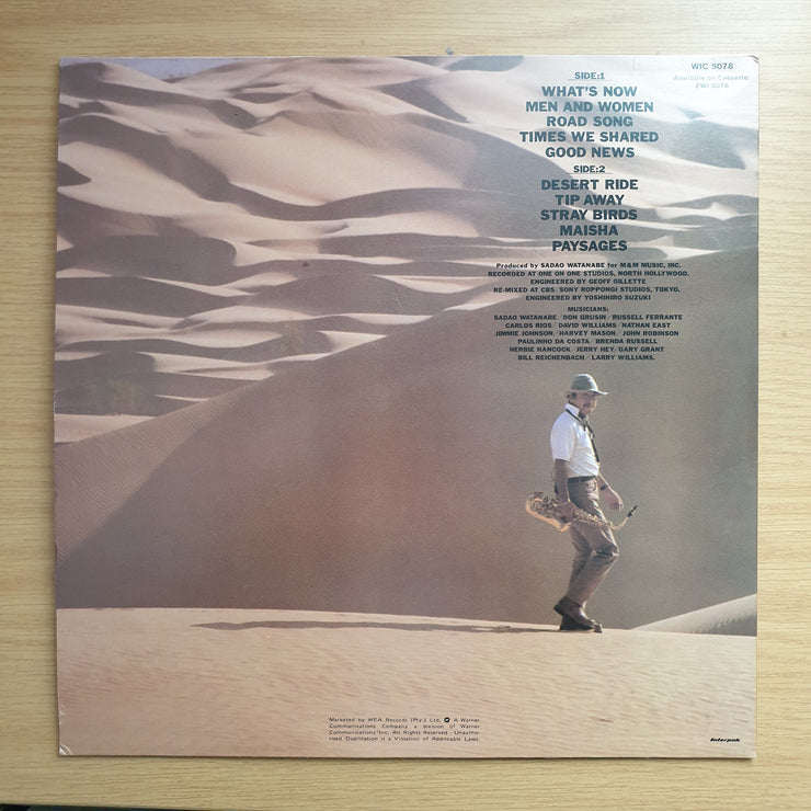 Sadao Watanabe – Maisha - Vinyl LP Record - Very-Good+ Quality (VG+)