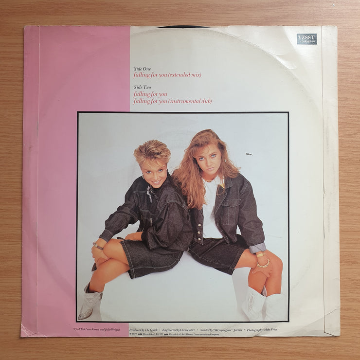 Girl Talk – Falling For You (Extended Mix) - Vinyl LP Record - Very-Good+ Quality (VG+)