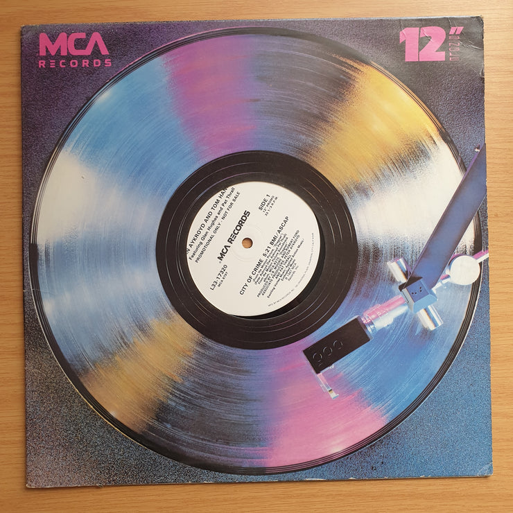 Dan Aykroyd And Tom Hanks – City Of Crime - Vinyl LP Record - Very-Good+ Quality (VG+)