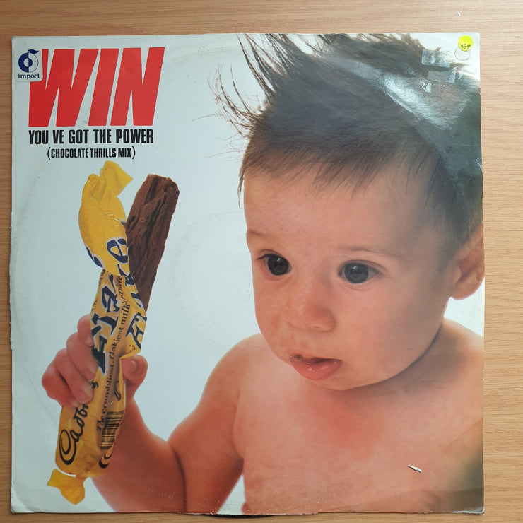 Win – You've Got The Power (Chocolate Thrills Mix) - Vinyl LP Record - Very-Good+ Quality (VG+)