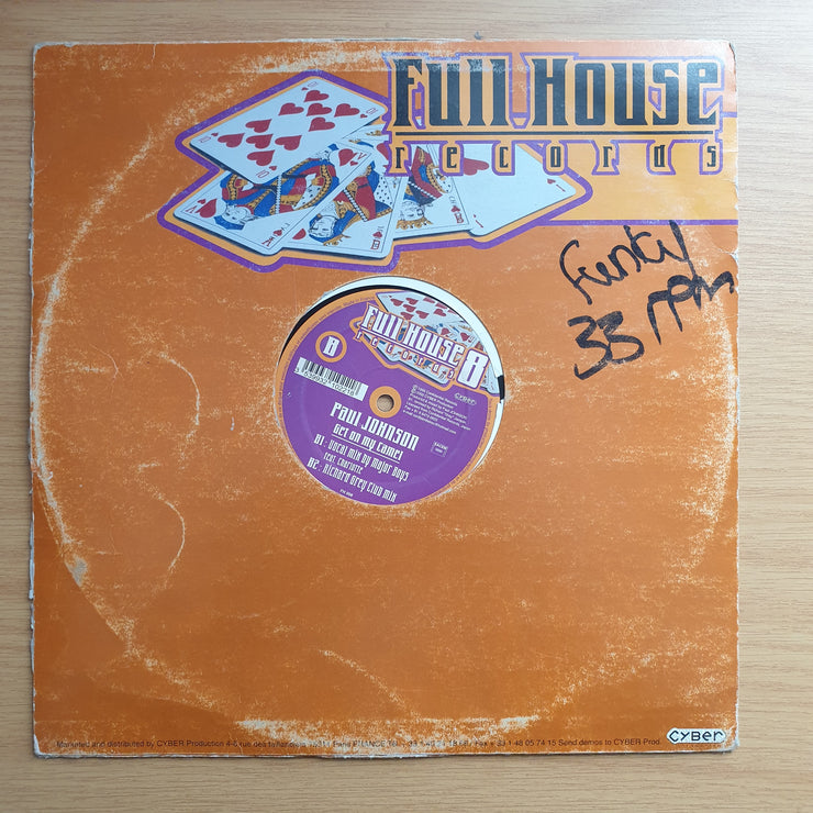 Paul Johnson – Get On My Camel - Vinyl LP Record - Very-Good Quality (VG) (verry)