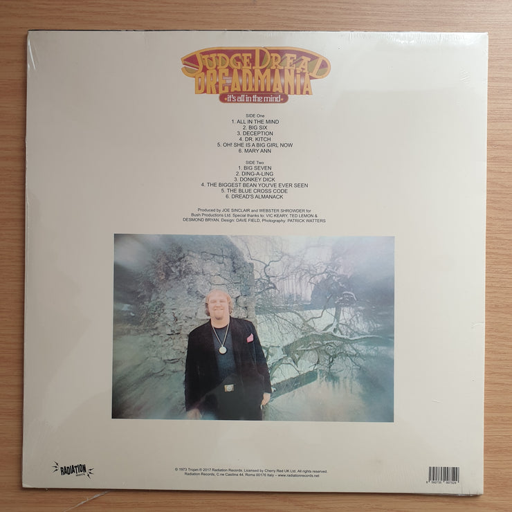 Judge Dread – Dreadmania - It's All In The Mind - Vinyl LP Record - Sealed