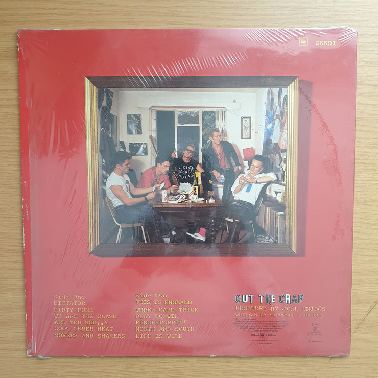 The Clash – Cut The Crap - Vinyl LP Record - Very-Good+ Quality (VG+)