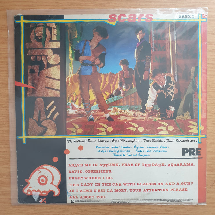 Scars – Author! Author! - Vinyl LP Record - Very-Good+ Quality (VG+)