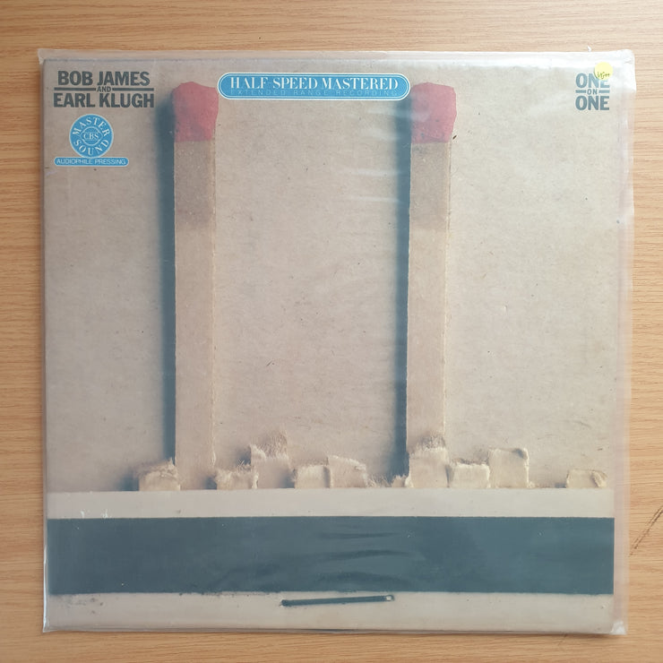 Bob James & Earl Klugh – One On One - Audiophile Pressing - Half Speed Remastered -  Vinyl LP Record - Very-Good+ Quality (VG+)