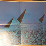 Pink Floyd ‎– The Dark Side Of The Moon (Made in G.T Britian) with Pyramid Poster -  Vinyl LP Record - Very-Good+ Quality (VG+)
