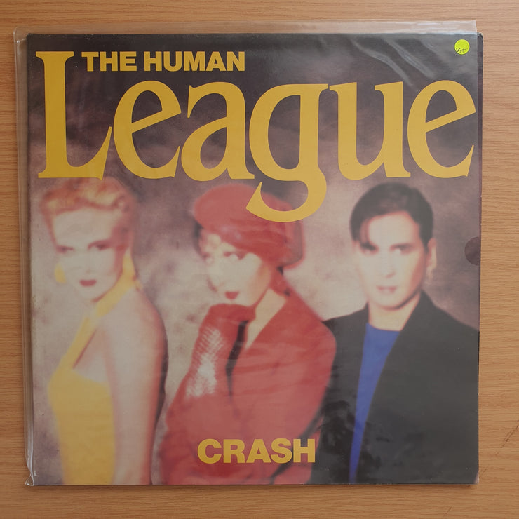 The Human League – Crash (UK) -  Vinyl LP Record - Very-Good+ Quality (VG+) (verygoodplus)