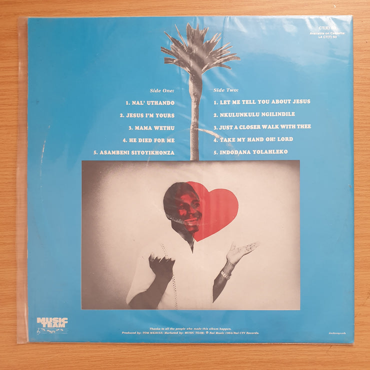 Sipho Cindi – Nal' Uthando -  Vinyl LP Record - Very-Good+ Quality (VG+) (verygoodplus)