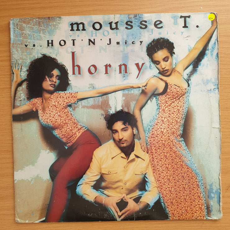 Mousse T. vs. Hot 'N' Juicy -  Vinyl LP Record - Very-Good+ Quality (VG+) (verygoodplus)