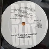 Motorhead – What's Words Worth? (Recorded Live 1978) -  Vinyl LP Record - Very-Good+ Quality (VG+) (verygoodplus)