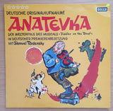 Shmuel Rodensky – Anatevka (Deutsche Originalaufnahme) (Fiddler on the Roof) -  Vinyl LP Record - Very-Good+ Quality (VG+) (verygoodplus)
