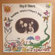 Des & Dawn - Raindrops Whales & Dragon's Tails - Vinyl LP Record - Very-Good+ Quality (VG+)