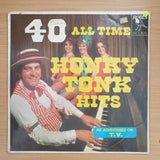 40 All Time Honky Tonk Hits - Warren Carr  –  - Vinyl LP Record - Very-Good- Quality (VG-) (verygoodminus)