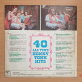 40 All Time Honky Tonk Hits - Warren Carr  –  - Vinyl LP Record - Very-Good- Quality (VG-) (verygoodminus)