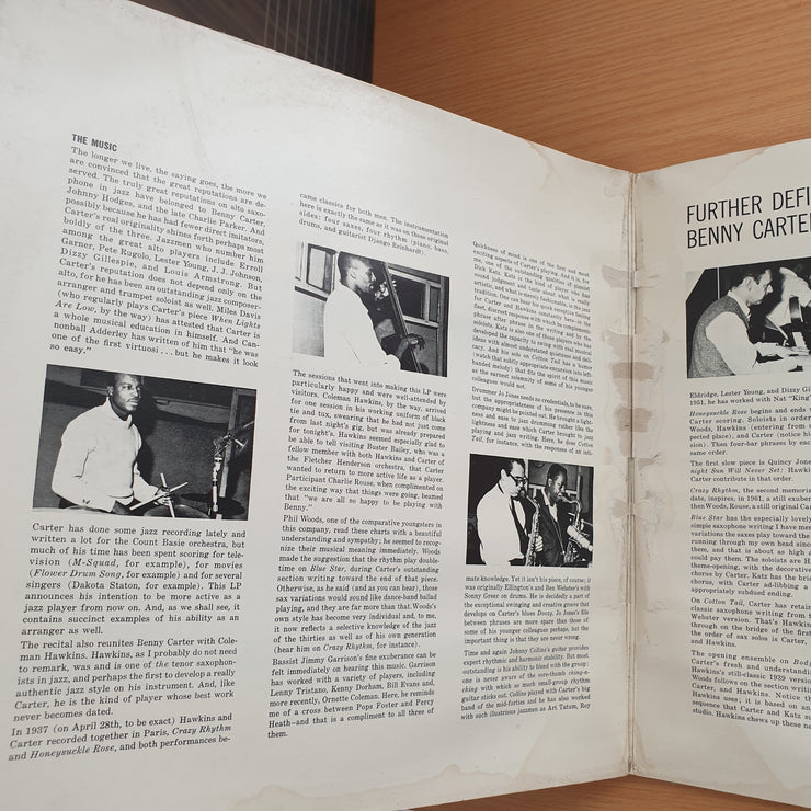 Benny Carter And His Orchestra – Further Definitions – Vinyl LP Record - Very-Good+ Quality (VG+) (verygoodplus)