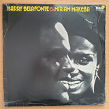 Harry Belafonte & Miriam Makeba – Harry Belafonte & Miriam Makeba  - Double Vinyl LP Record - Very-Good- Quality (VG-) (verygoodminus)