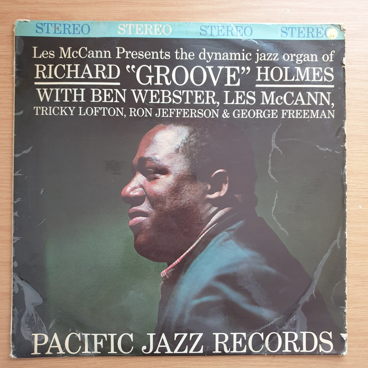 Richard "Groove" Holmes – "Groove" - Vinyl LP Record - Good+ Quality (G+)