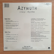 Azymuth - Crazy Rhythm  - Vinyl LP Record - Sealed - C-Plan Audio