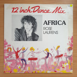 Rose Laurens – Africa 12" Dance Mix – Vinyl LP Record - Very-Good+ Quality (VG+) (verygoodplus)