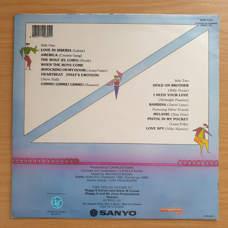 Megadance Volume 1 – Vinyl LP Record - Very-Good+ Quality (VG+) (verygoodplus)