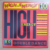 High-Energy Double-Dance Vol. 10 - Double Vinyl LP Record - Very-Good+ Quality (VG+)