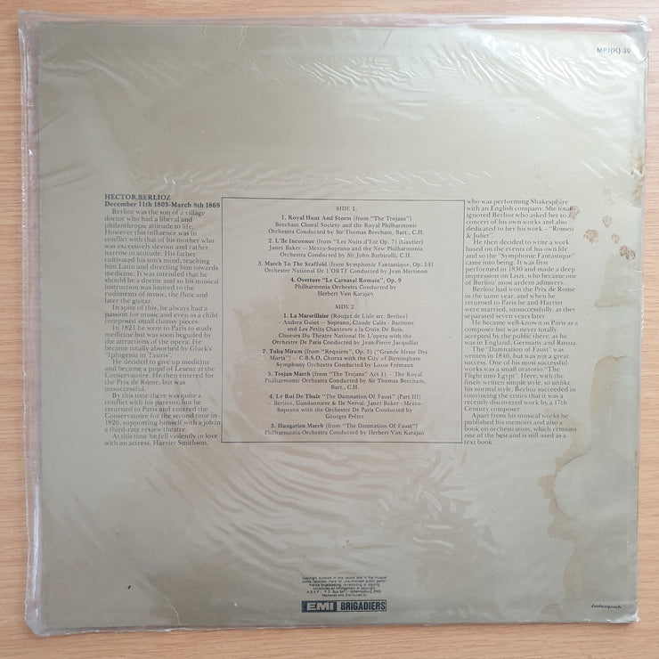 Berlioz - Masterpiece Series - Vinyl LP Record - Sealed