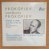 Prokofiev – Prokofiev Conducts Prokofiev; Romeo & Juliet / Piano Concerto No. 5  – Vinyl LP Record Sealed