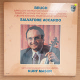 Bruch - Salvatore Accardo, Gewandhausorchester Leipzig, Kurt Masur ‎– Complete Works For Violin And Orchestra  – 4 x Vinyl LP Record Box Set Sealed