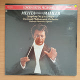 Mahler - Mehta Conducts Mahler - The Israel Philharmonic Orchestra, Barbara Hendricks – Symphony No. 4 In G Major - Vinyl LP Record Sealed