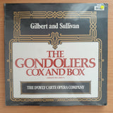 Gilbert & Sullivan, D'Oyly Carte Opera Company, Isidore Godfrey – The Gondoliers / Cox And Box Gilbert & Sullivan - The Gondoliers / Cox And Box – Double Vinyl LP Record Box Set Sealed