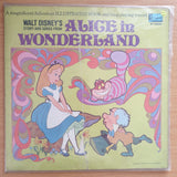 Disneyland Records - Walt Disney's - Alice In Wonderland (Booklet insert included)- Vinyl LP Record - Very-Good+ Quality (VG+)