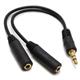 Baobab Male 3.5mm Stereo Jack to 2 x Female 3.5mm Splitter Cable (C-Plan Audio Specials) - C-Plan Audio