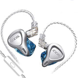 CCA (Clear Concept Audio) CSN - Hybrid Driver (1BA + 1DD) Earphones with Mic (Grey)  (In Stock)