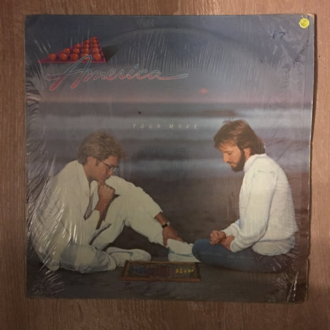 America - Your Move - Vinyl LP Record - Opened  - Very-Good- Quality (VG-) - C-Plan Audio