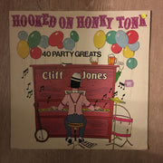 Cliff Jones - Hooked On Honky Tonk - 40 Party Greats -  Vinyl LP Record - Opened  - Good Quality (G) - C-Plan Audio