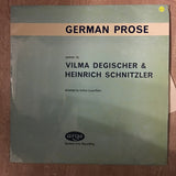 Wilma Degischer - German Prose - Vinyl Record - Opened  - Very-Good+ Quality (VG+) - C-Plan Audio