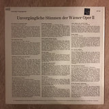 Various ‎– Unvergängliche Stimmen Der Wiener Oper - Vinyl LP Opened - Near Mint Condition (NM) - C-Plan Audio