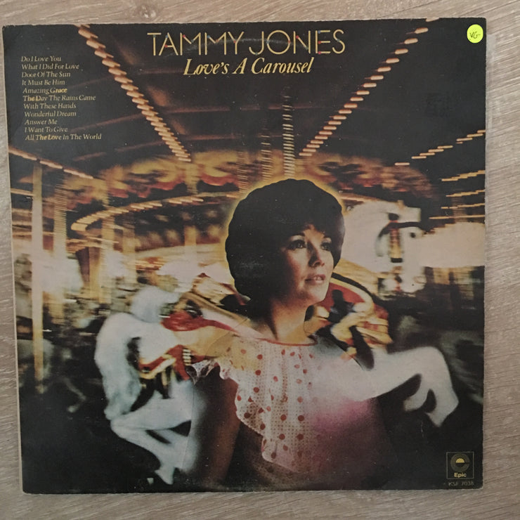 Tammy Jones ‎– Love's A Carousel - Vinyl LP Record - Opened  - Very-Good Quality (VG) - C-Plan Audio