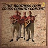 The Brothers Four - Cross Country Concert - Vinyl LP Record - Opened  - Very-Good- Quality (VG-) - C-Plan Audio