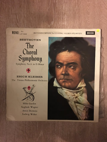 Beethoven - The Choral Symphony - Erich Kleiber - Vienna Philharmonic - Vinyl LP Record - Opened  - Good+ Quality (G+) - C-Plan Audio