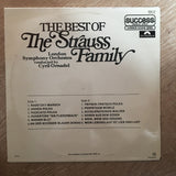 The Best Of The Strauss Family ‎- Vinyl LP Record - Opened  - Very-Good+ Quality (VG+) - C-Plan Audio