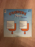 Country Magic - Blue Edition - Original Artists - Vinyl LP Record - Opened  - Very-Good- Quality (VG-) - C-Plan Audio