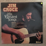 Jim Croce ‎– His Greatest Songs - Vinyl LP - Opened  - Very-Good+ Quality (VG+) - C-Plan Audio