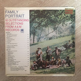 A & M Records - Family Portrait - 16 Outstanding Selections - Vinyl Record - Opened  - Very-Good+ Quality (VG+) - C-Plan Audio