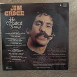 Jim Croce ‎– His Greatest Songs - Vinyl LP - Opened  - Very-Good+ Quality (VG+) - C-Plan Audio