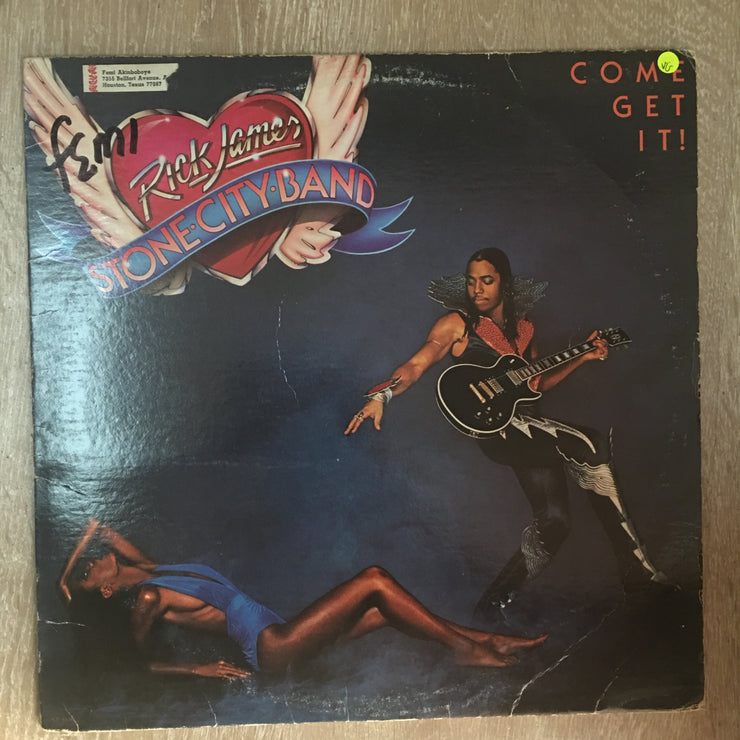 Rick James ‎– Come Get It! - Vinyl LP Record - Opened  - Very-Good Quality (VG) - C-Plan Audio