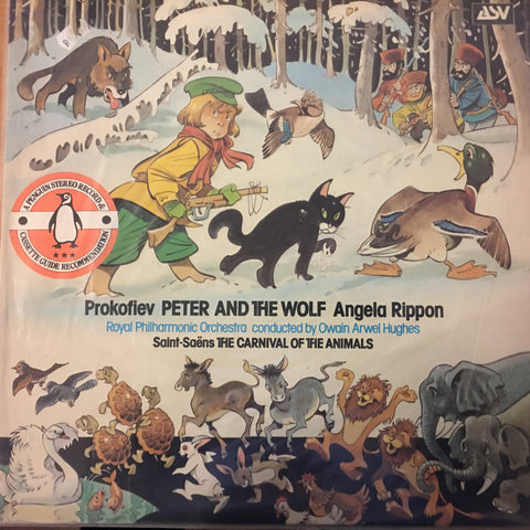 The Royal Philharmonic Orchestra & Owain Arwel Hughes ‎– Peter And The Wolf / The Carnival Of The Animals - Open Vinyl - Near Mint  Condition - C-Plan Audio