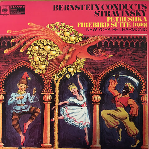 Bernstein Conducts Stravinsky, New York Philharmonic ‎– Petrushka  / Firebird Suite -  Open Vinyl LP - Near Mint   Condition - C-Plan Audio